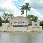 Heritage Harbor in Bradenton Entrance Sign