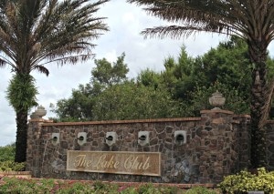 Lake Club Lakewood Ranch Sign