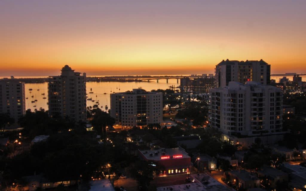 Kanaya in Downtown Sarasota Night View