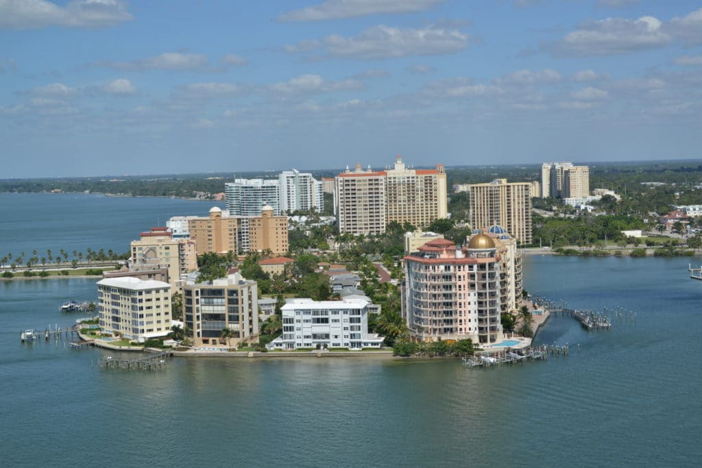 Downtown Sarsota Aerial