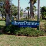 River Pointe in Bradenton Entrance Sign