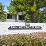 Bahia Vista Gulf in Venice Entrance Sign