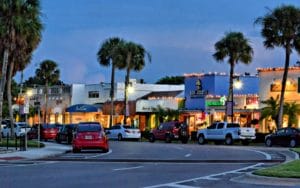 St Armands Circle in Sarasota Shops