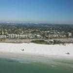 Crescent Royale in Siesta Key Aerial