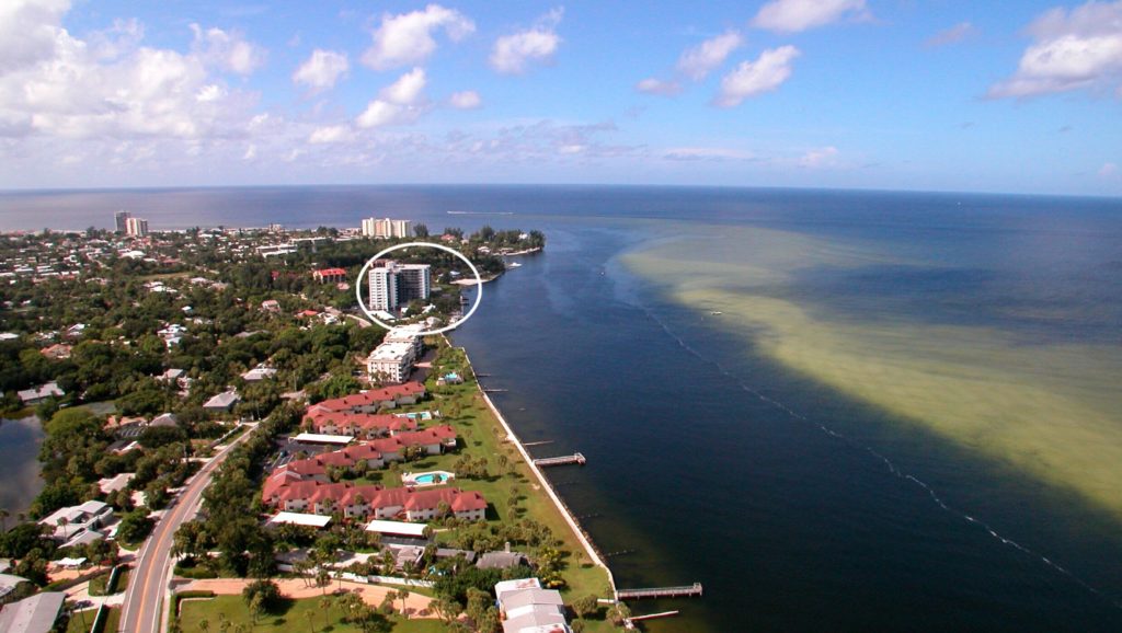 Siesta Tower in Siesta Key Condos for Sale Aerial