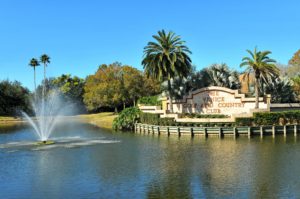 Venice Golf and Country Club Entrance Sign