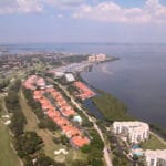 Harbour Oaks in Longboat Key Aerial 3