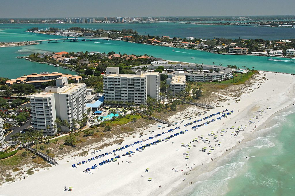 Inn on the Beach Longboat Key Aerial 2