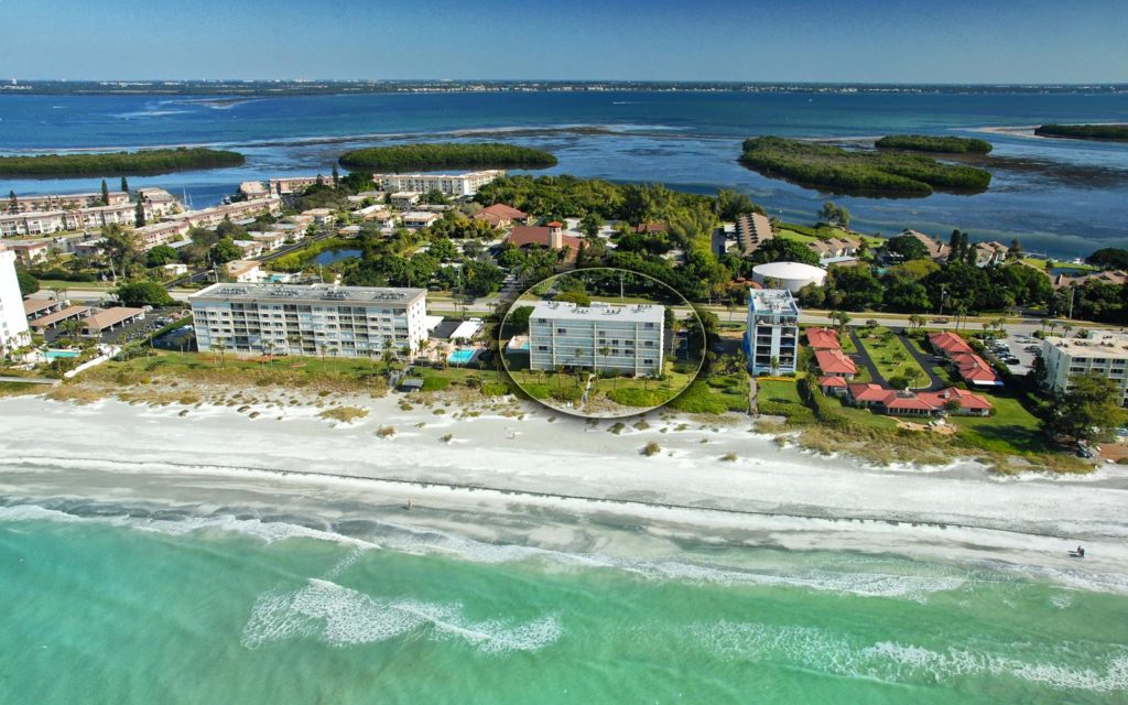 Longboat Beach House in Longboat Key Condos for Sale Aerial