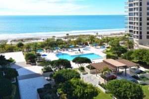 Promenade in Longboat Key Aerial Pool