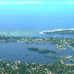 Red Rock in Sarasota Aerial View