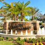 Esplanade by Siesta Key Entrance Sign