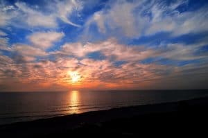 Turtle Beach in Siesta Key Sunset