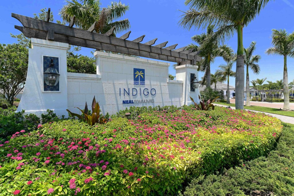 Indigo at Lakewood Ranch Entrance Sign