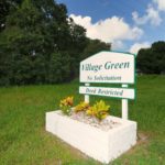 Village Green in Sarasota Entrance Sign