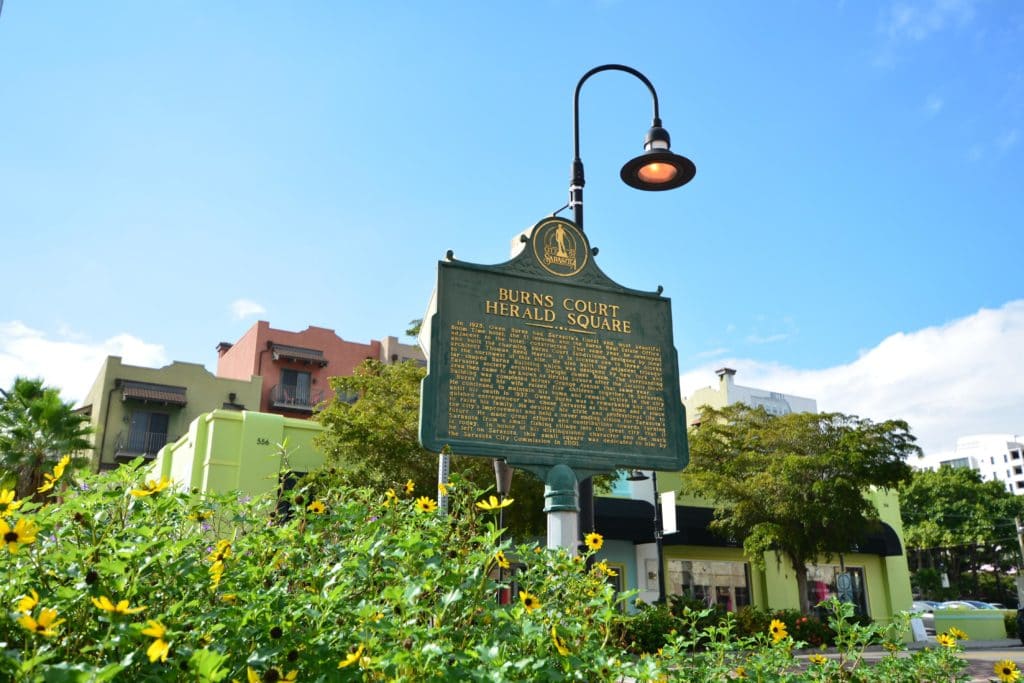 Burns Court in Downtown Sarasota 9