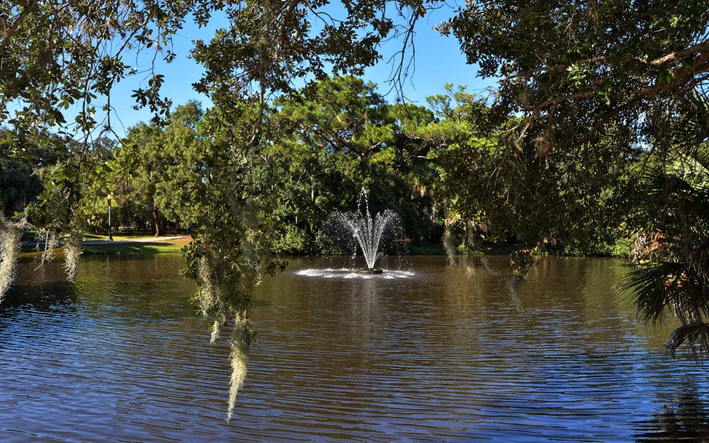 Arlington Park in Sarasota Pond