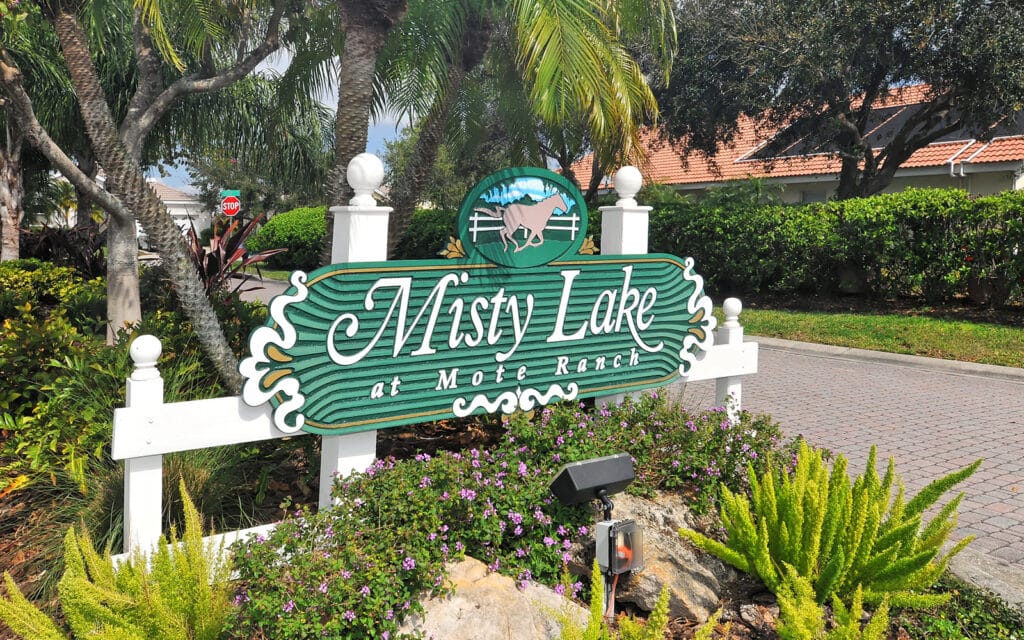 Misty Lake Sarasota Homes for Sale at Mote Ranch